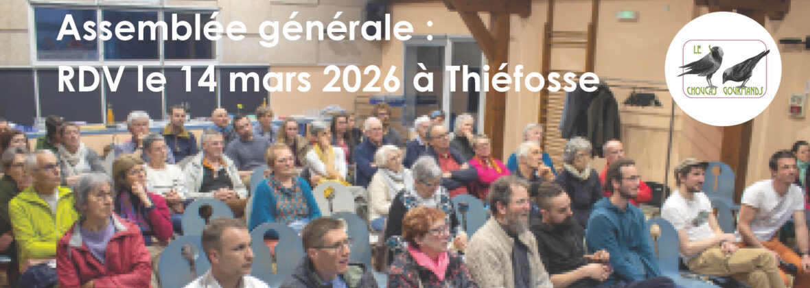 ASSEMBLÉE GÉNÉRALE 2026 :                                     RDV le 14 mars à Thiéfosse !